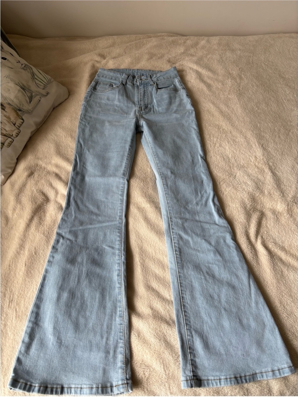 3/20$ - Light Blue Women's Flare Jeans